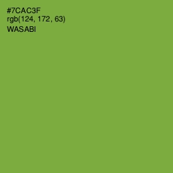 #7CAC3F - Wasabi Color Image