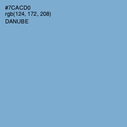 #7CACD0 - Danube Color Image