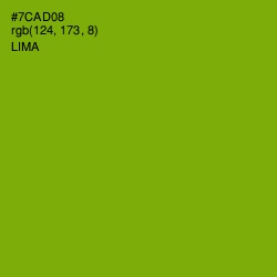 #7CAD08 - Lima Color Image