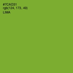 #7CAD31 - Lima Color Image