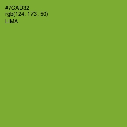 #7CAD32 - Lima Color Image
