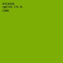 #7CAE05 - Lima Color Image