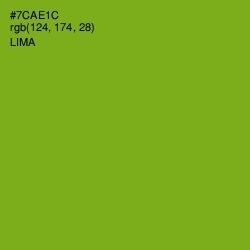 #7CAE1C - Lima Color Image