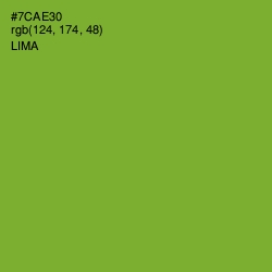 #7CAE30 - Lima Color Image