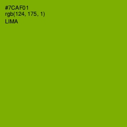 #7CAF01 - Lima Color Image