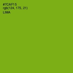 #7CAF15 - Lima Color Image