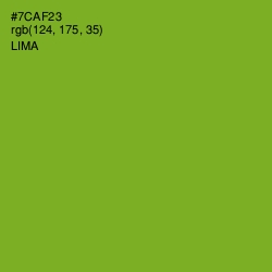 #7CAF23 - Lima Color Image