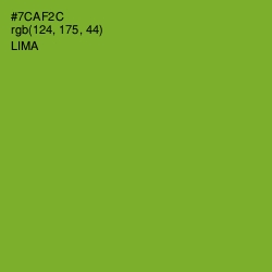 #7CAF2C - Lima Color Image