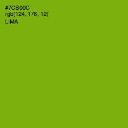 #7CB00C - Lima Color Image