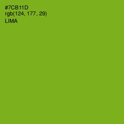 #7CB11D - Lima Color Image