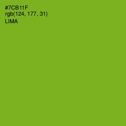 #7CB11F - Lima Color Image