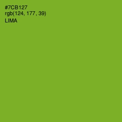 #7CB127 - Lima Color Image