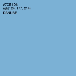 #7CB1D6 - Danube Color Image