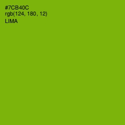 #7CB40C - Lima Color Image