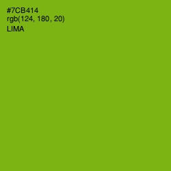 #7CB414 - Lima Color Image