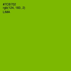 #7CB702 - Lima Color Image