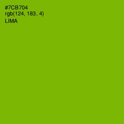 #7CB704 - Lima Color Image