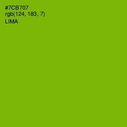 #7CB707 - Lima Color Image