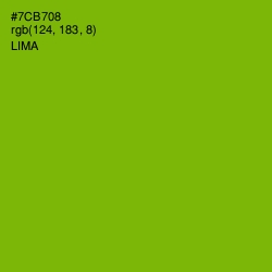 #7CB708 - Lima Color Image