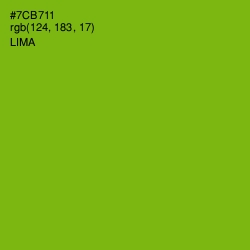 #7CB711 - Lima Color Image