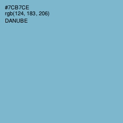 #7CB7CE - Danube Color Image