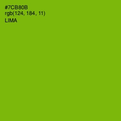 #7CB80B - Lima Color Image