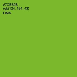 #7CB82B - Lima Color Image