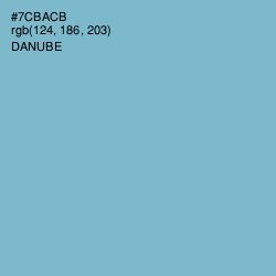 #7CBACB - Danube Color Image