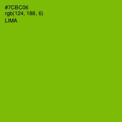 #7CBC06 - Lima Color Image