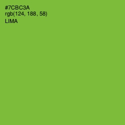 #7CBC3A - Lima Color Image