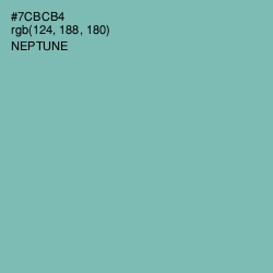 #7CBCB4 - Neptune Color Image