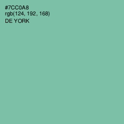 #7CC0A8 - De York Color Image