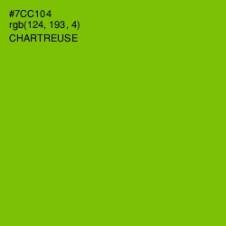 #7CC104 - Chartreuse Color Image