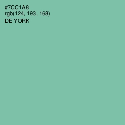 #7CC1A8 - De York Color Image