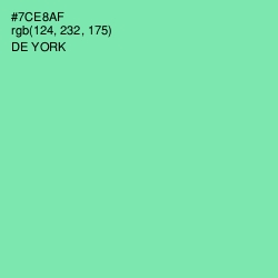 #7CE8AF - De York Color Image