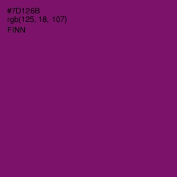 #7D126B - Finn Color Image