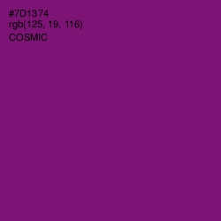 #7D1374 - Cosmic Color Image