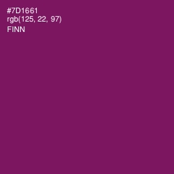 #7D1661 - Finn Color Image