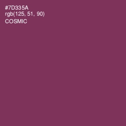 #7D335A - Cosmic Color Image