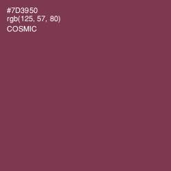 #7D3950 - Cosmic Color Image