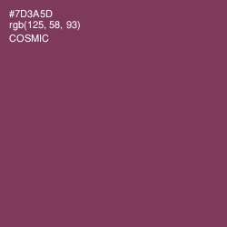 #7D3A5D - Cosmic Color Image