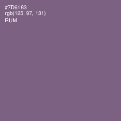 #7D6183 - Rum Color Image