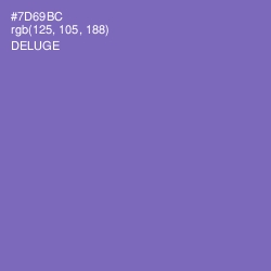 #7D69BC - Deluge Color Image