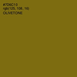 #7D6C10 - Olivetone Color Image