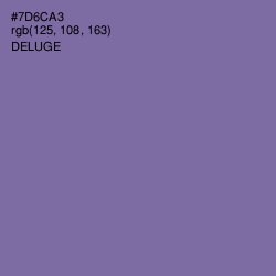 #7D6CA3 - Deluge Color Image