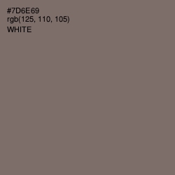 #7D6E69 - Sandstone Color Image