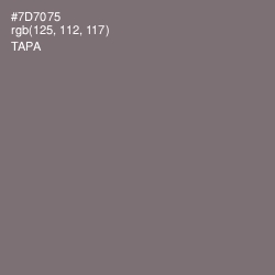 #7D7075 - Tapa Color Image