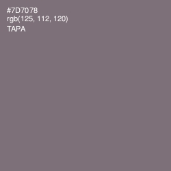 #7D7078 - Tapa Color Image