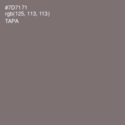 #7D7171 - Tapa Color Image