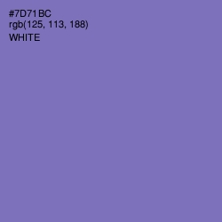 #7D71BC - Deluge Color Image